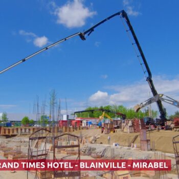 Grand Times Hotel, Blainville – Construction site